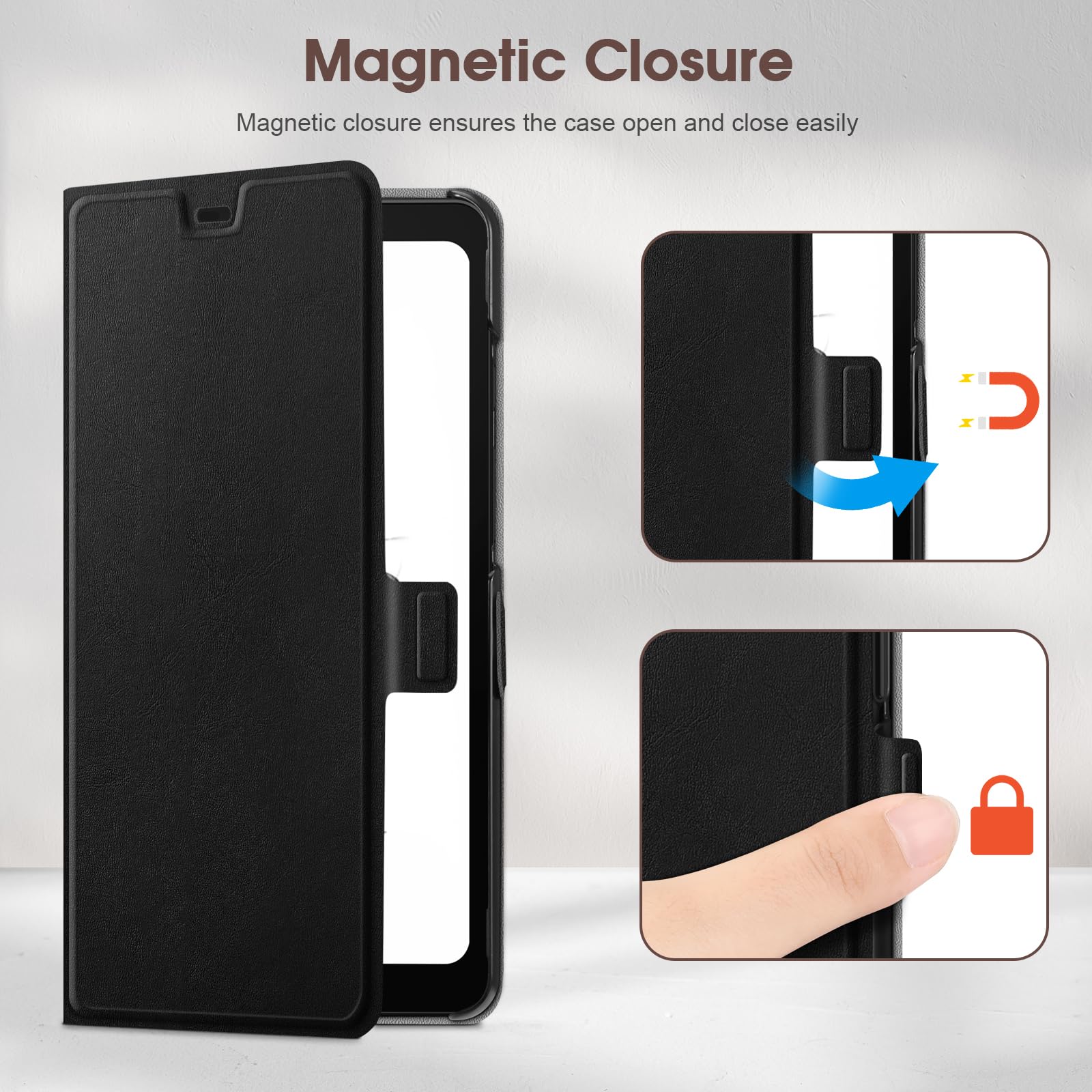 Amazon.com: Fintie Flip Wallet Kickstand Case for 6.13